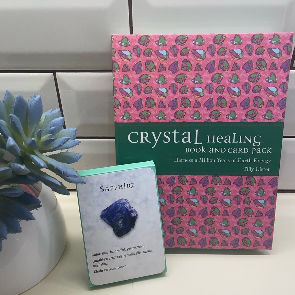 Crystal Healing Book and Card Pack